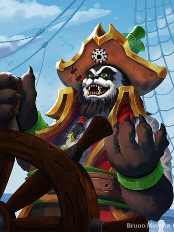 Captain Insu - Hearthstone Fanart