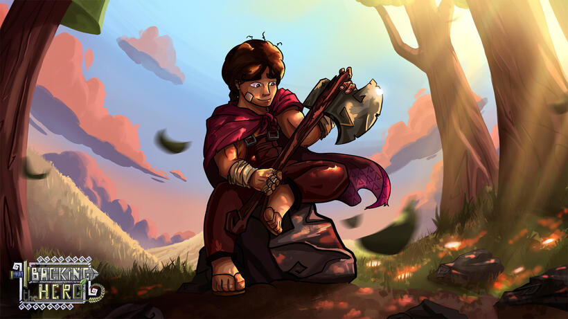 Backing the Hero - Keyart 2